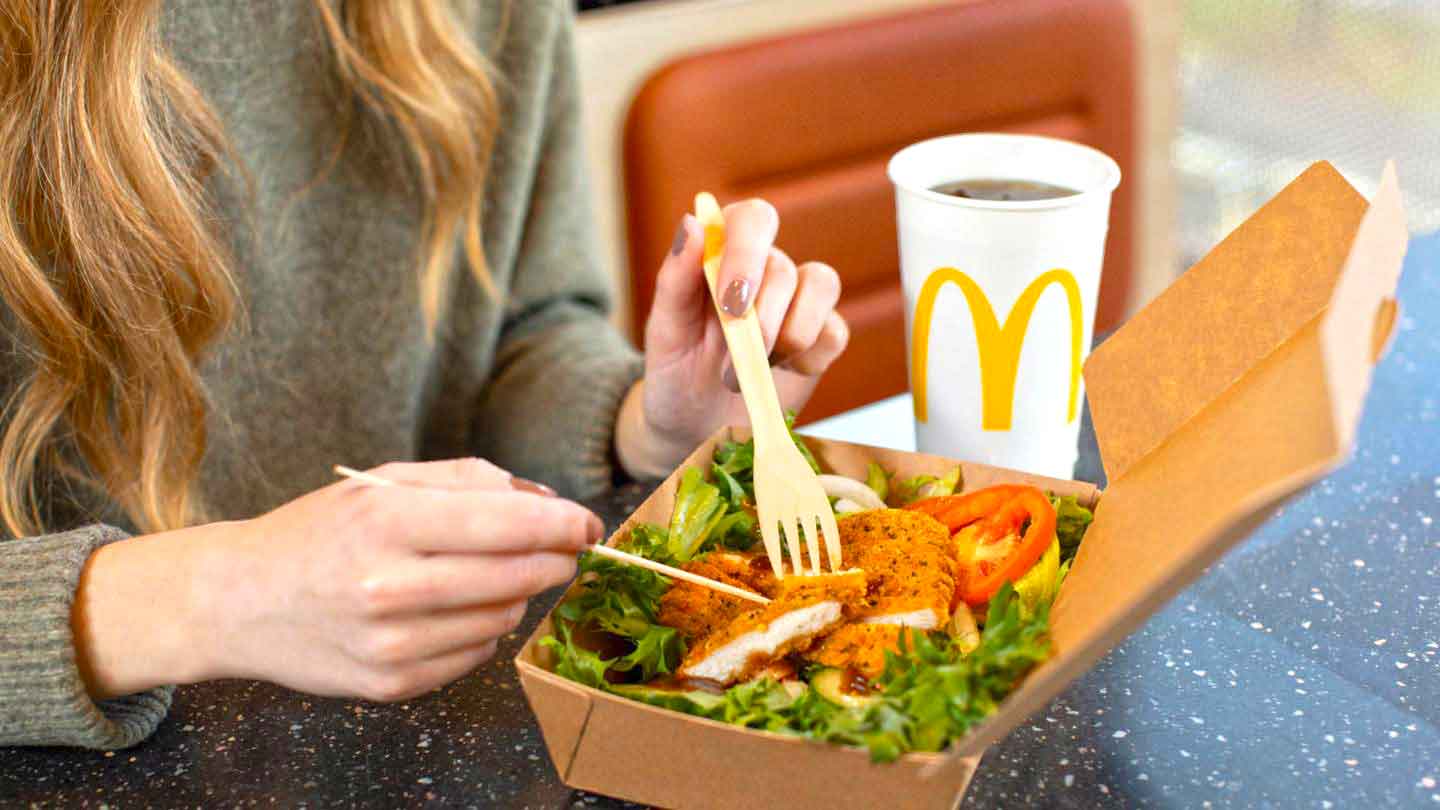 McDonalds Packaging Made Up Kraft Paper